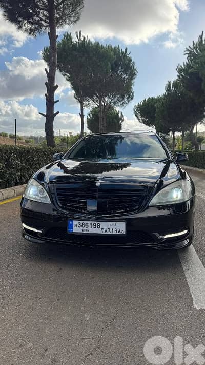 Mercedes-Benz S-Class 550 L lifted 2013