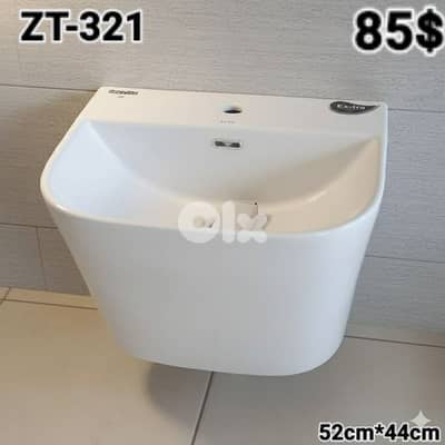 Wall hung sinks. مغاسل تعليق بالحيط