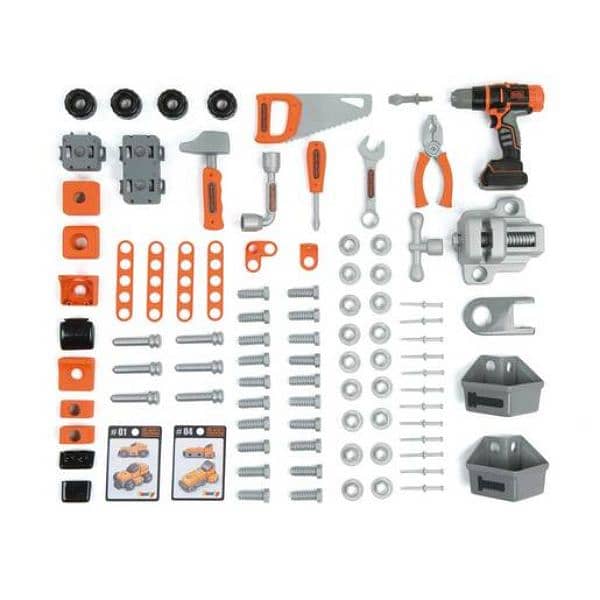 smoby black & decker bricolo workbench 1