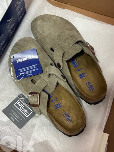 40% OFF Authentic Birkenstock Boston Nubuk 76-969-037