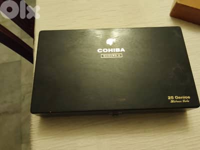 black cigar box