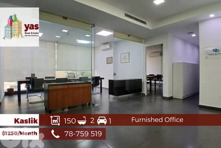 kaslik 150m2 | Furnished Office | Rent | Prime Location | IV/EH