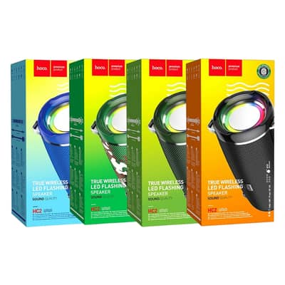 HOCO HC2 TRUE WIRELESS LED FLASHING SPEAKER IPX5 - HC2 وايرلس سبيكر