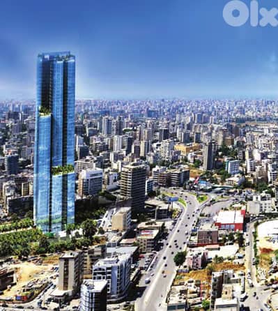 For Sale Apartment 130 Sqm 44 Tower Dekweneh|Sea view