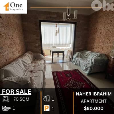 APARTMENT FOR SALE IN NAHER IBRAHIM