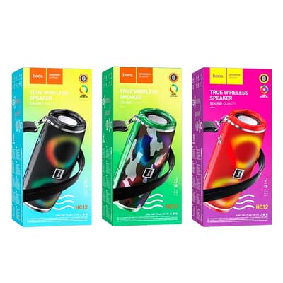 HOCO HC12 - TRUE WIRELESS SPEAKER IPX4 WATERPROOF - HC12 وايرلس سبيكر