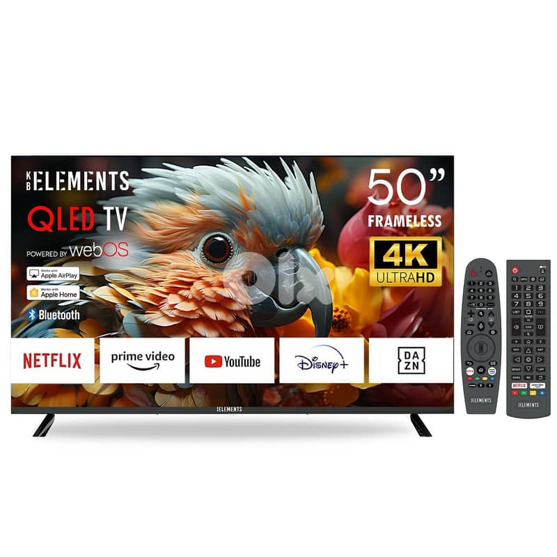 KB Elements Qled - WebOS 50″ Inch TV - UHD 4K Smart | تلفزيون 50 إنش 1