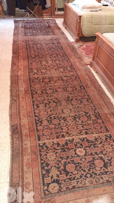 Antique Kerman Persian runner rug - 200 years, approximately - SALE.
