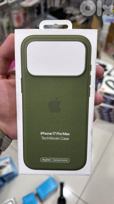 Apple Techwoven  case magsafe iphone 17 pro max Green