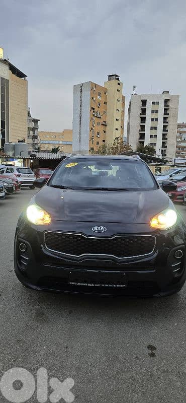 Kia Sportage 2017 company source f. o  4wd ABS AIRBAG RIMS like new