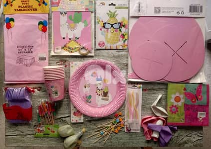 Lama birthday theme decoration