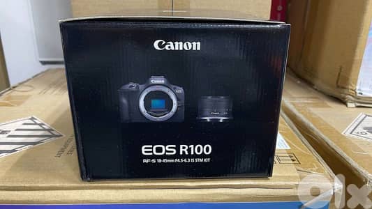 Canon Camera EOS R100 RF-S 18-45mm F4.5-6.3 IS STM Kit last 500$