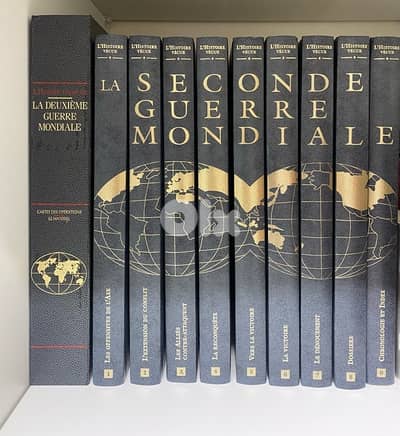 encyclopedie la seconde Guerre mondiale 9 volumes