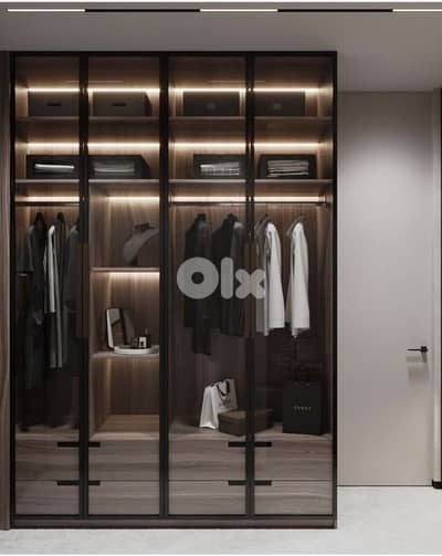 glass closet