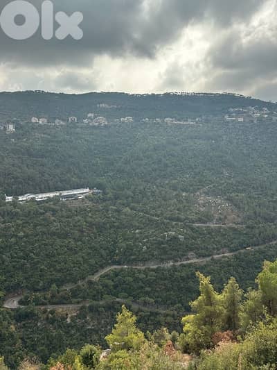 Land For Sale In Broumana 3400m2 ارض في برمانا للبيع