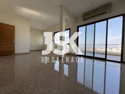 L19707 - Apartment With Terrace & City View For Rent in Mar Mikhael