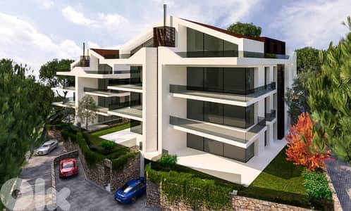 Luxurious 190SQM + 150SQM garden in Ain Saadeh for sale