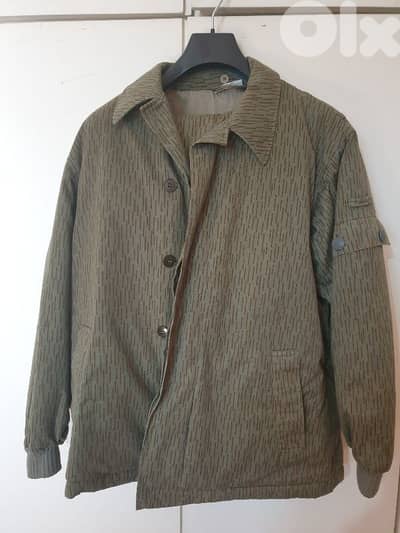 authentic former East German military winter suit