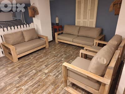 wooden salon