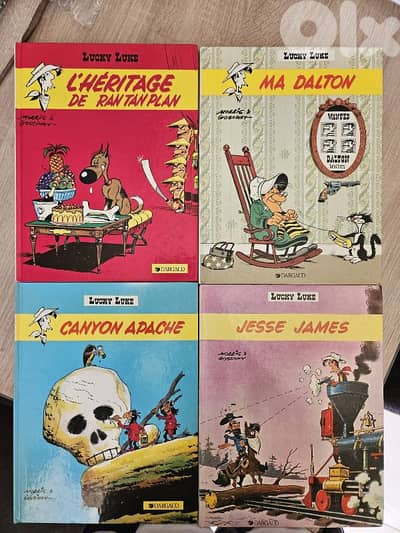 Lucky lLuke 4 titles