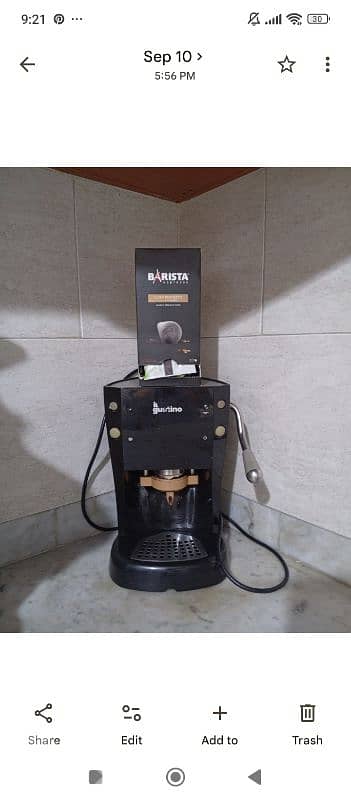 coffee machine