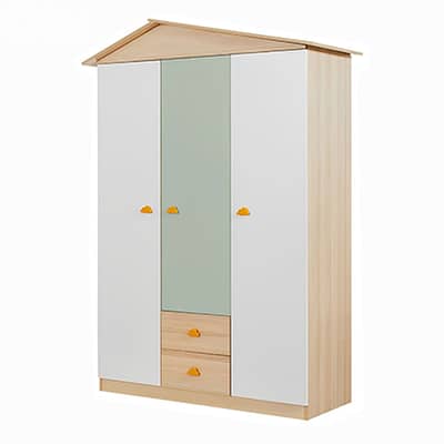 Wooden Kids Wardrobe - خزانة أطفال خشبية