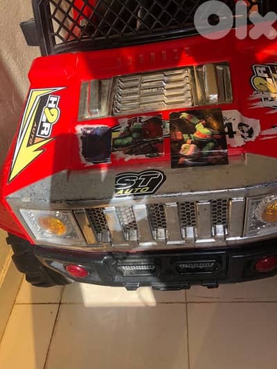 red electric toy car for kids