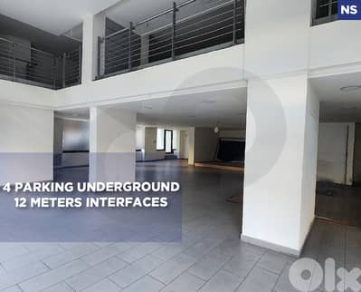 Showroom open space,prime area Beirut,Verdun/فردانREF#NS128829