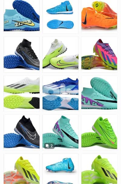 football shoes original nike w adidas w puma اسبدرينات فوتبول حذاء كرة