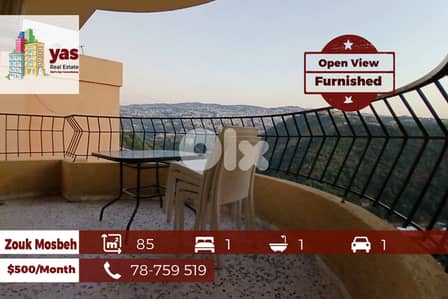 Zouk Mosbeh 85m2 | Furnished Studio | Mint Condition | Open View | IV