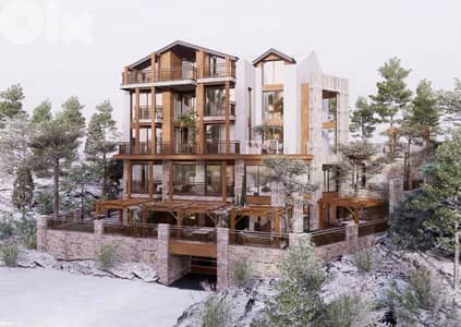 RWK123DZ - Under Construction Triplex Apartment For Sale in Kfardebian