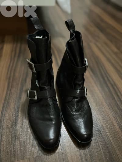 brown bottines