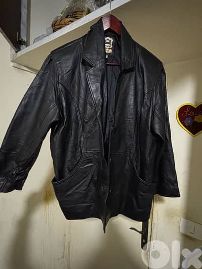 Real Leather Jacket for women - L/XL