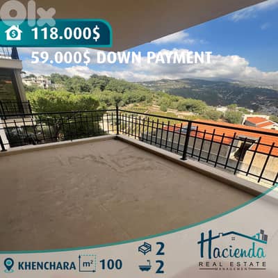50% Down Payment Apartment For Sale In Khenchara