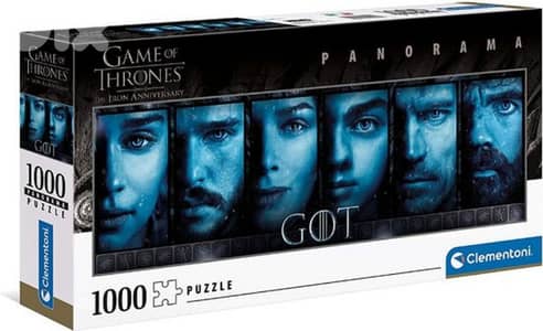 Clementoni Panoramic Puzzle – 1000 Pieces (Game of Thrones)