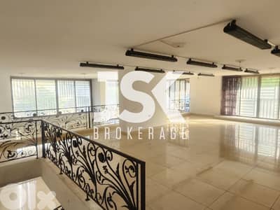 L19795 - A Duplex Shop For Rent in Ain Remmaneh