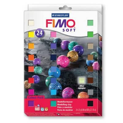 staedtler fimo 24pc , note missed 6 pc