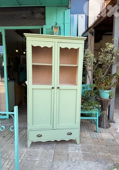 rustic cabinet