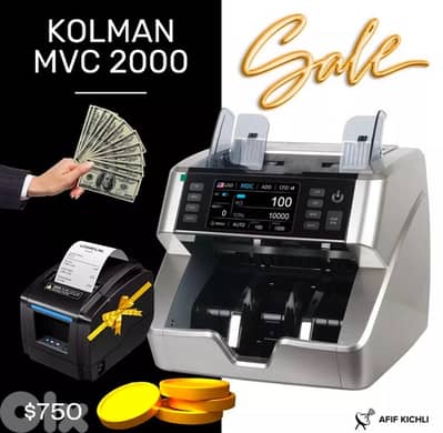 Kolman Pro Money Counter USD EURO LBP