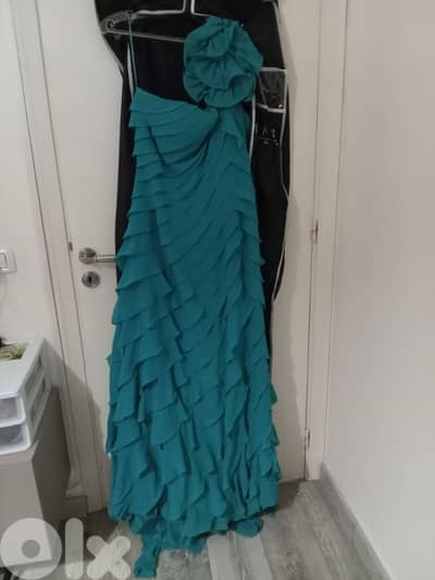 Long Blue Dress