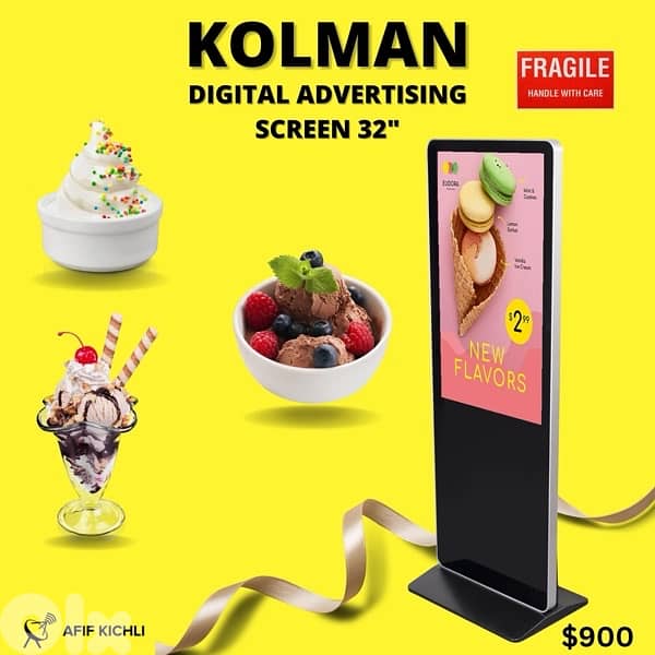 Kolman LED Advertising Screens all Sizes Smart 1