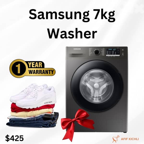 Campomatic Samsung 7-10kg Washing Machine كفالة شركة 2