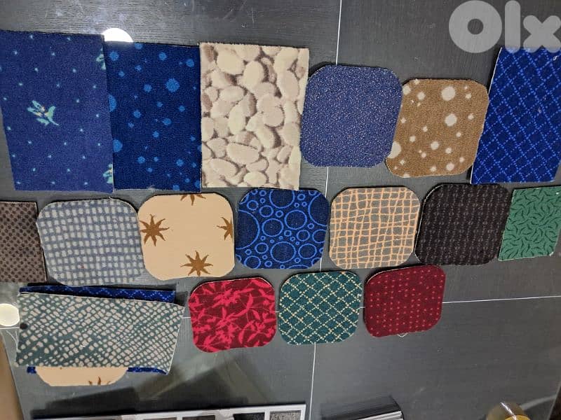 Moquette, vinyl, parquet, gazon, WPC موكيت، فينيل باركيه، عشب صناعي 15