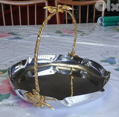 silver tray