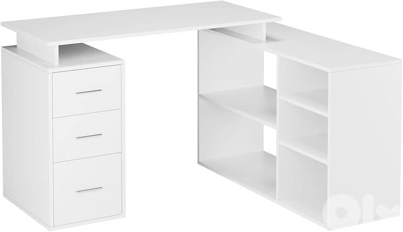 L-shaped desk 8