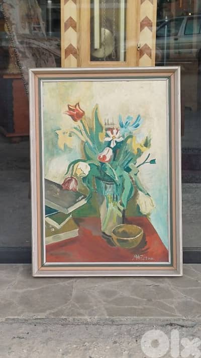 لوحة رسم زيتي اوروبية