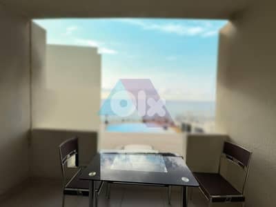 1 bedroom Chalet+pool+open sea view 4Sale in Halat - شاليه في حالات