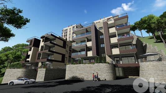4 years installments! Terrace Apartment for sale in Fanar