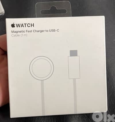 Apple Watch magnetic fast charger to usb-c cable 1m
