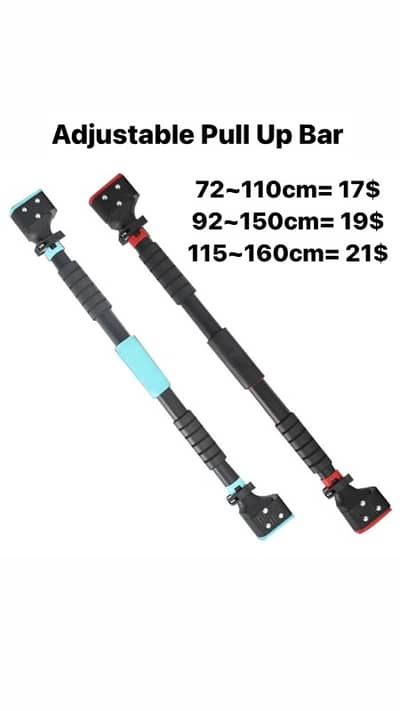 Adjustable Safety pull up bar